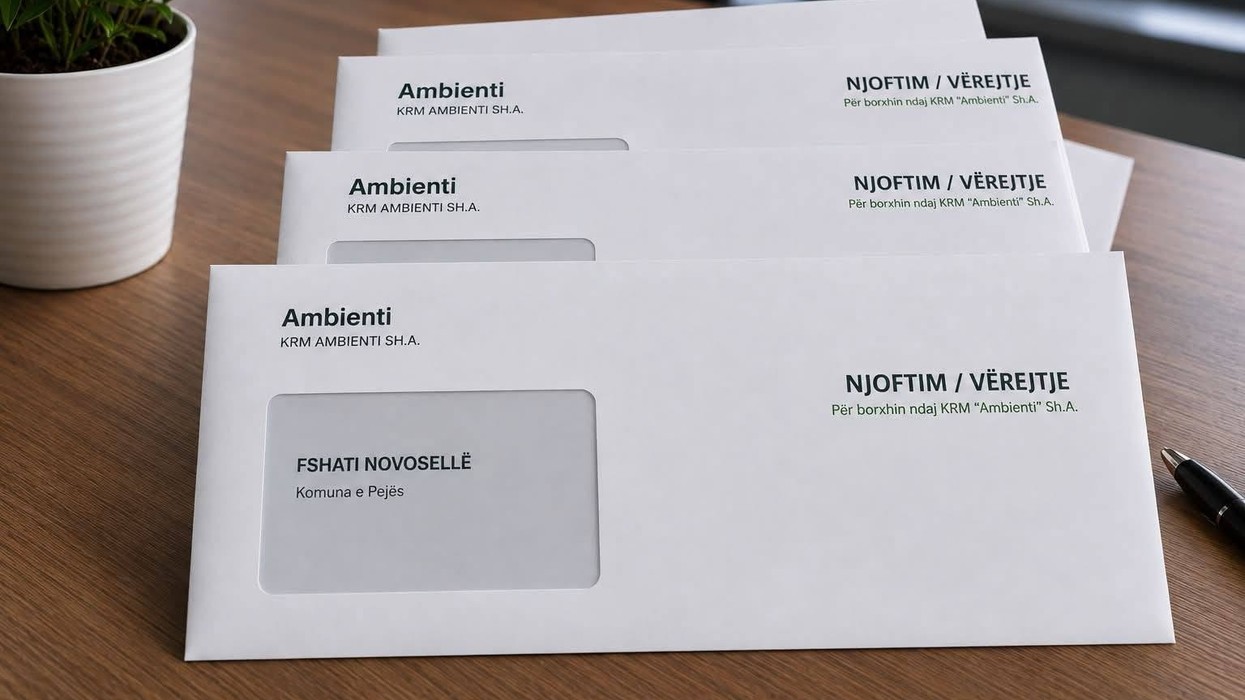 KRM Ambienti paralajmëron banorët e Novosellës: Borxhet e papaguara mund të procedohen për përmbarim