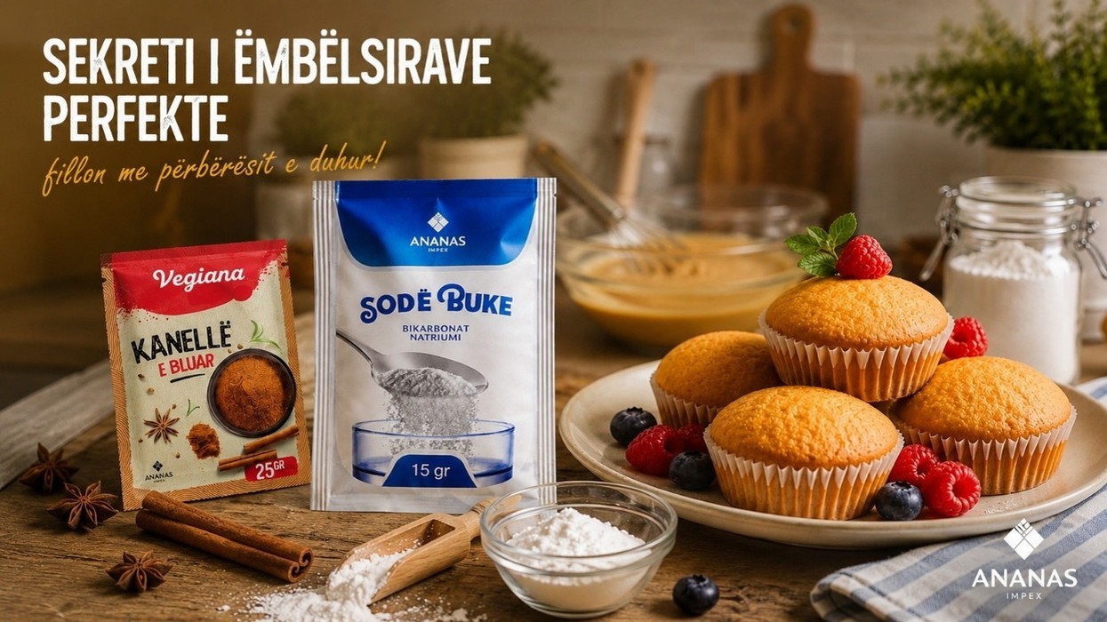 Përbërësit e duhur, sekreti pas çdo ëmbëlsire të shijshme