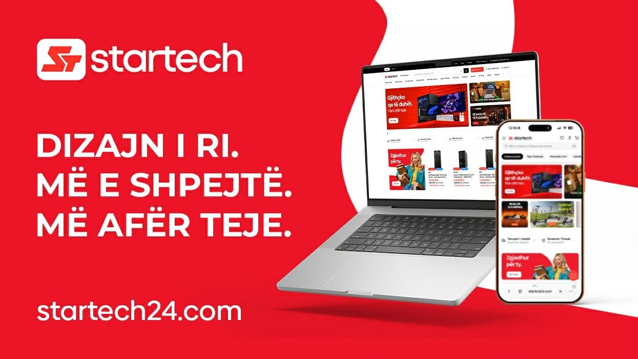 Startech24.com vjen me platformë të re: mbi 600 brende, StarPoints dhe performancë reale për produkte gaming