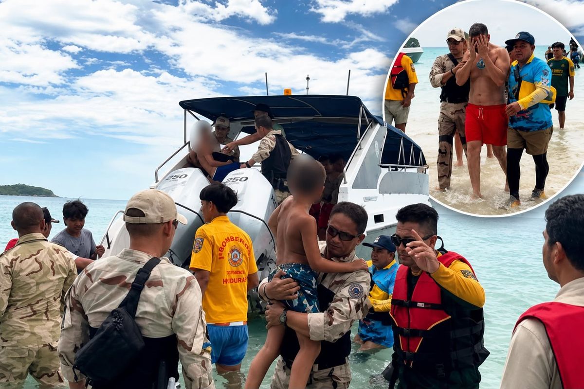 Motori jet-ski u prish, familja mbeti 16 orë në det - momenti dramatik i shpëtimit në Tajlandë Motori jet-ski u prish, familja mbeti 16 orë në det - momenti dramatik i shpëtimit në Tajlandë