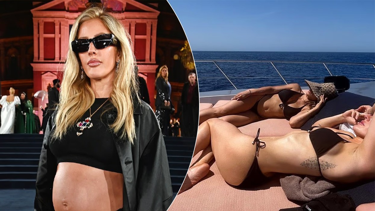 Ellie Goulding mahnit me bikini në jaht, vetëm pesë muaj pas lindjes