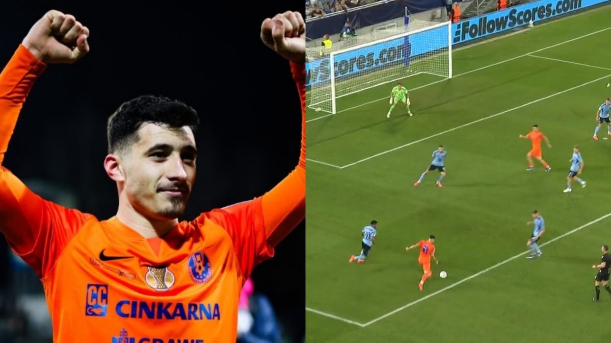 Milot Avdyli i jashtëzakonshëm, shënon supergol ndaj Slovan Bratislavas