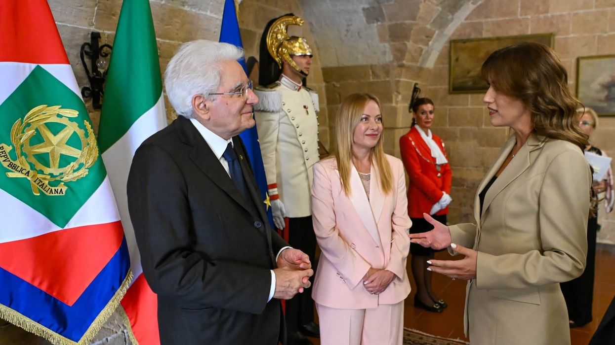 Haxhiu pritet nga Mattarella e Meloni para hapjes së Lojërave Mesdhetare Haxhiu pritet nga Mattarella e Meloni para hapjes së Lojërave Mesdhetare