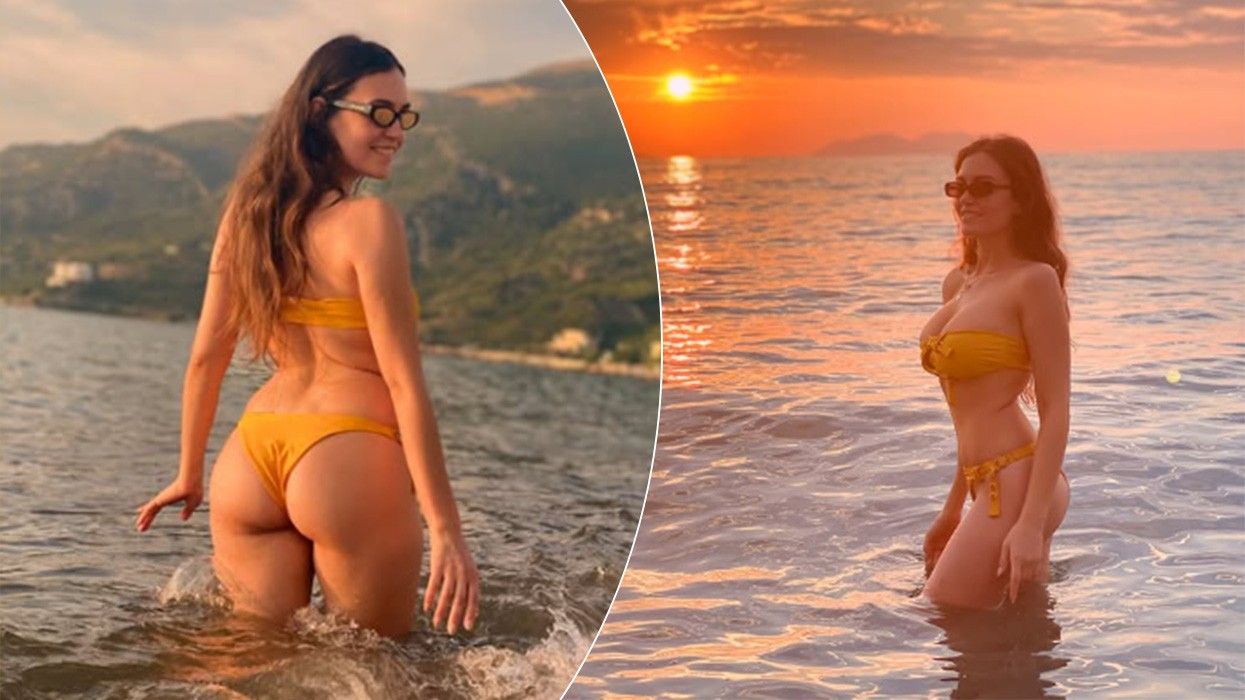Eva Murati shijon perëndimin buzë detit, ndan pamje nga pushimet Eva Murati shijon perëndimin buzë detit, ndan pamje nga pushimet