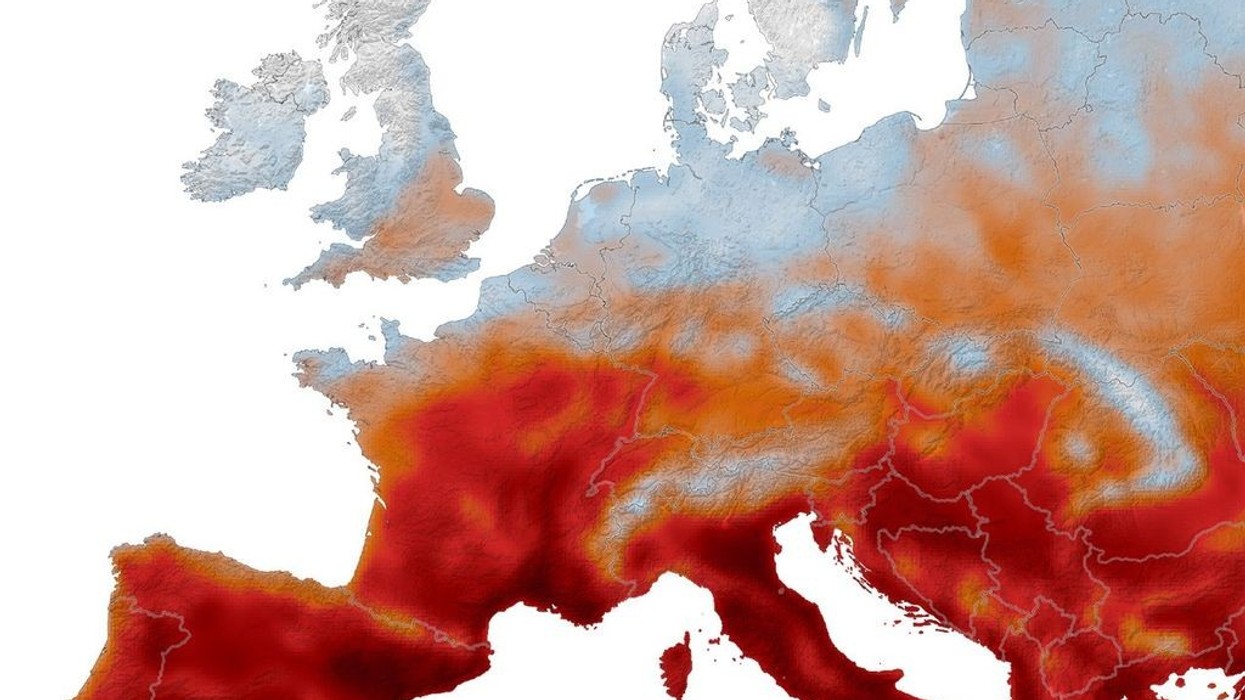 Pesë valë të të nxehtit goditën Evropën, NASA tregon përmasat