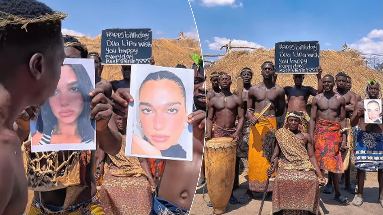 “Urime ditëlindjen, Dua Lipa”, grupi afrikan uron këngëtaren shqiptare me një performancë të veçantë