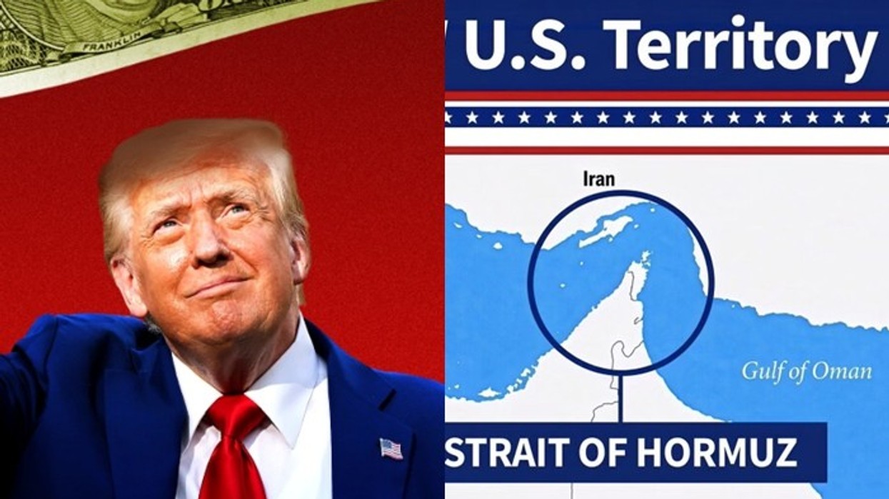 Trump publikon hartën: Ngushtica e Hormuzit si “territor i ri amerikan”