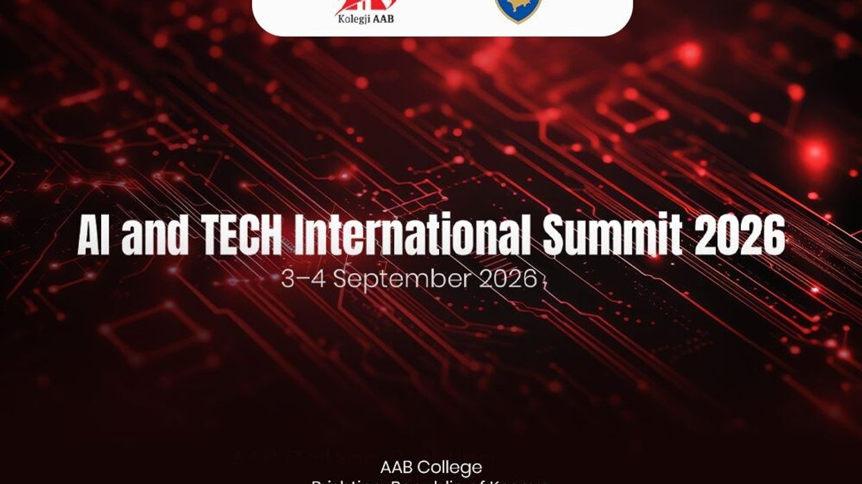 TECH & AI Summit 2026 në AAB – ku idetë globale takohen me teknologjitë e së ardhmes TECH & AI Summit 2026 në AAB – ku idetë globale takohen me teknologjitë e së ardhmes