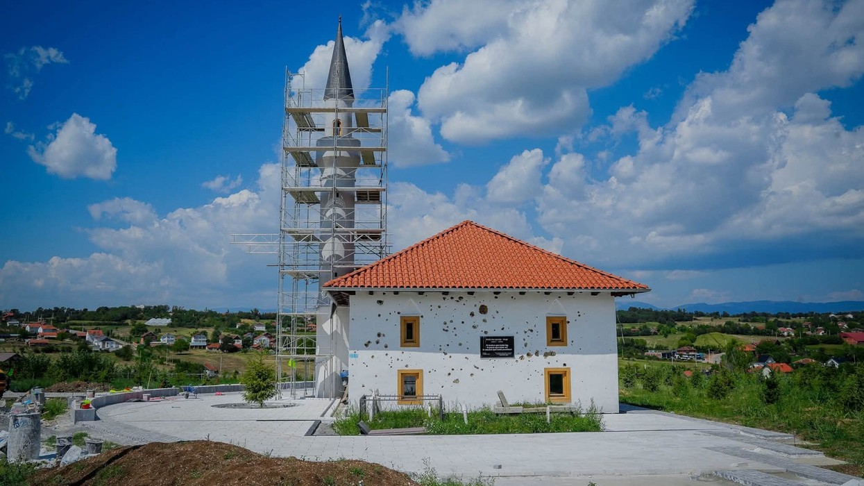 Xhamia e Burojës, një nga më të vjetrat në Drenicë, drejt përfundimit të restaurimit