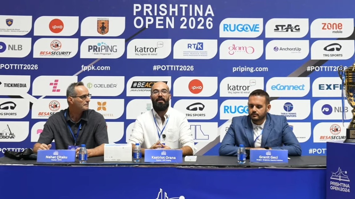 Në Prishtinë prezantohet edicioni i katërt i “Prishtina Open”, mbi 250 garues nga 15 shtete