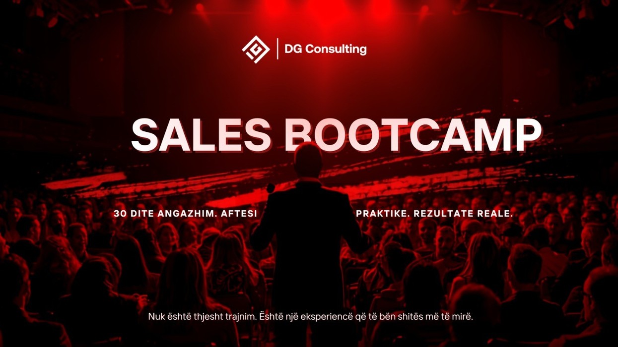 SALES BOOTCAMP – Një ditë për ta ndryshuar mënyrën si shet