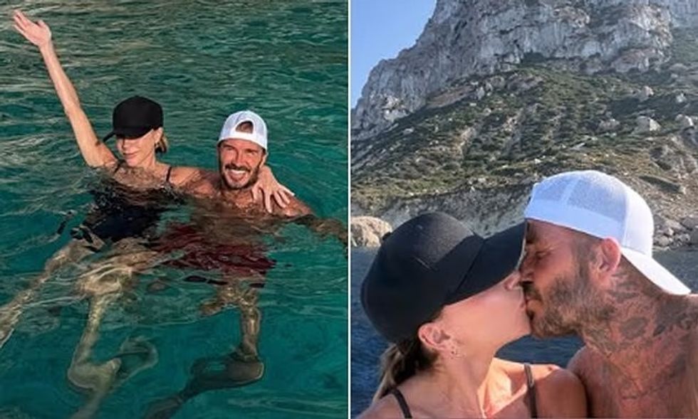 David Beckham publikon fotografi nga pushimet luksoze familjare, përfshirë një ku shihet duke u puthur me Victorian David Beckham publikon fotografi nga pushimet luksoze familjare, përfshirë një ku shihet duke u puthur me Victorian