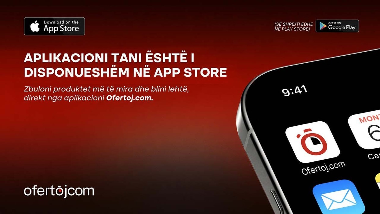 U lansua aplikacioni i Ofertoj.com – ankandi më i madh shqiptar tashmë në App Store