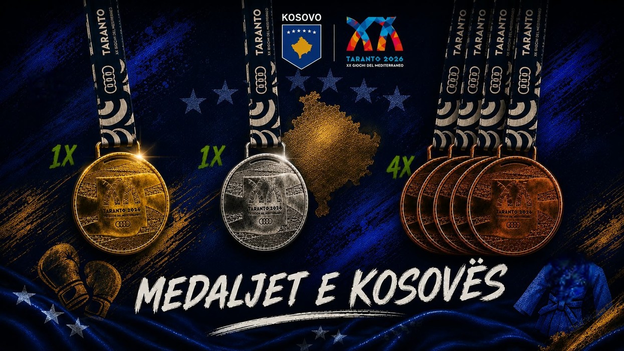Kosova në shifrën e gjashtë medaljeve në “Taranto 2026”, xhudoja sërish bartëse e sukseseve