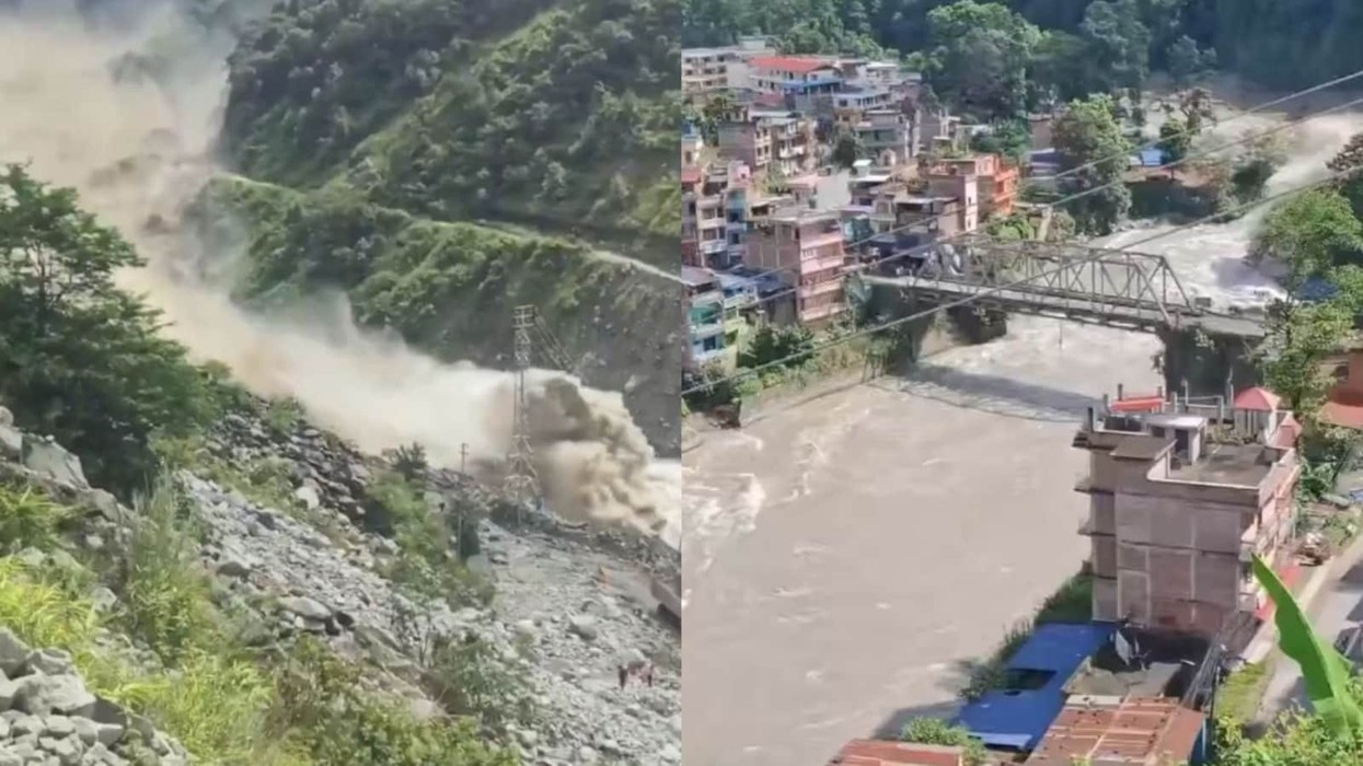 Kina ngre alarmin: Rrezik i lartë që liqeni të shkaktojë një tjetër përmbytje në Nepal