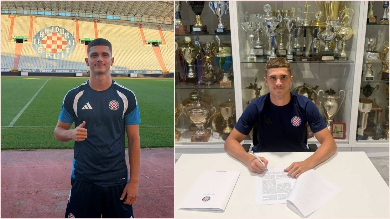 Zyrtare: Talenti Nart Gashi, nënshkruan për Hajduk Splitin