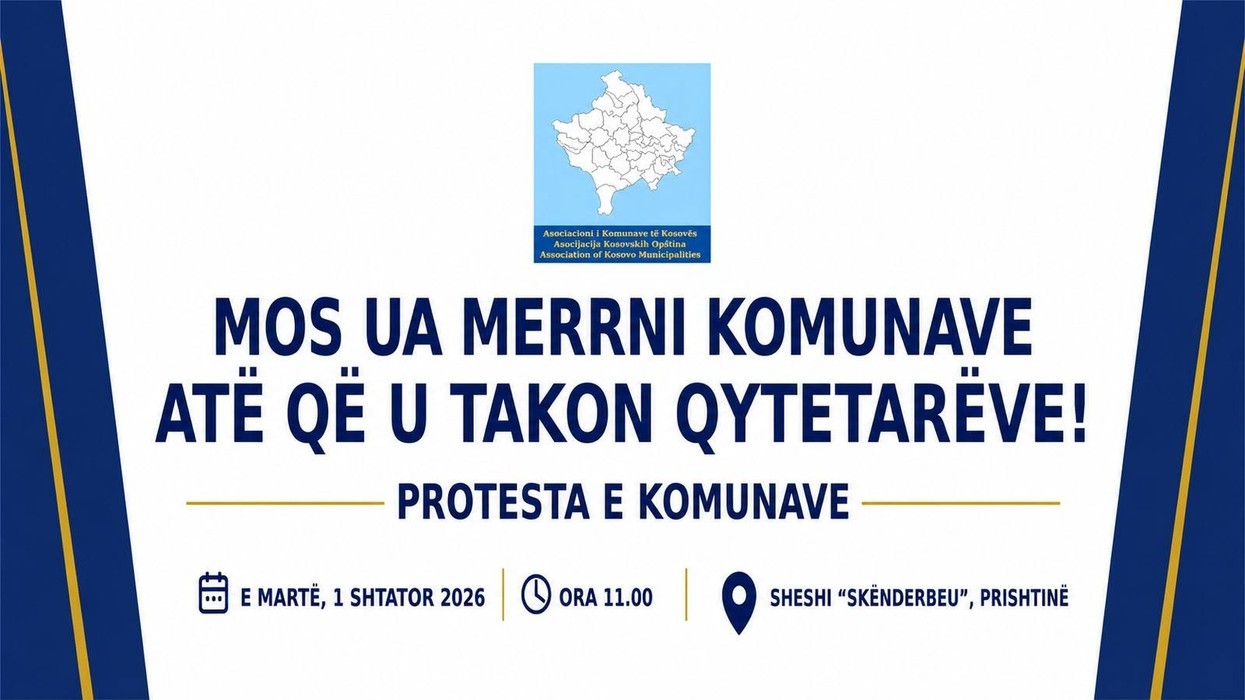 “Jemi në falimentim”, Asociacioni i Komunave sot mban protestë në Prishtinë