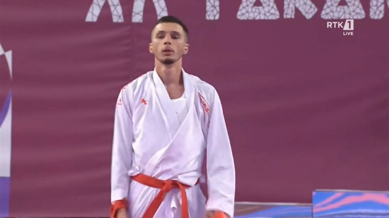 Islam Selmani fiton medaljen e artë në karate në Lojërat Mesdhetare “Taranto 2026” Islam Selmani fiton medaljen e artë në karate në Lojërat Mesdhetare “Taranto 2026”