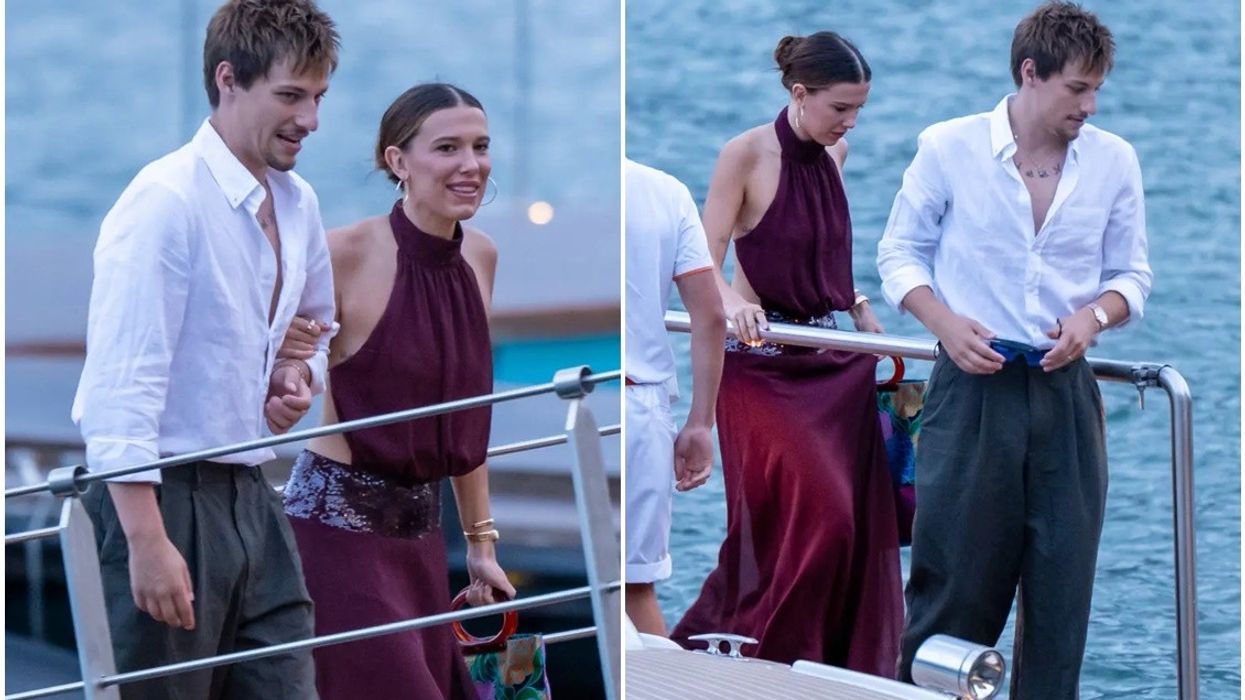 Millie Bobby Brown zgjedh fustan 109-dollarësh për një mbrëmje romantike me bashkëshortin Jake Bongiovi Millie Bobby Brown zgjedh fustan 109-dollarësh për një mbrëmje romantike me bashkëshortin Jake Bongiovi