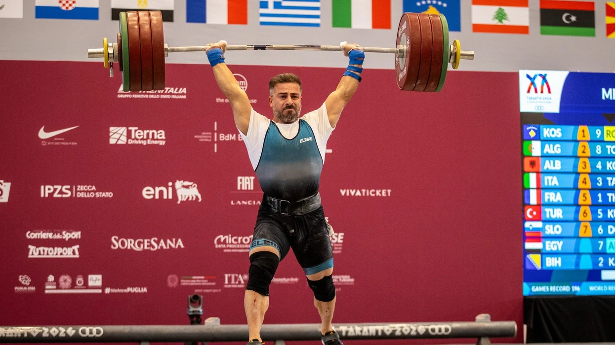 Kosova fiton edhe dy medalje në ‘Taranto 2026’, peshëngritësi Kianoush Rostami merr dy të argjendta