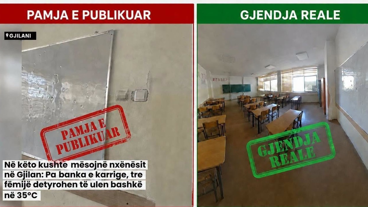 Komuna e Gjilanit sqaron gjendjen në “Selami Hallaçi”, shkolla furnizohet me 142 banka e karrige