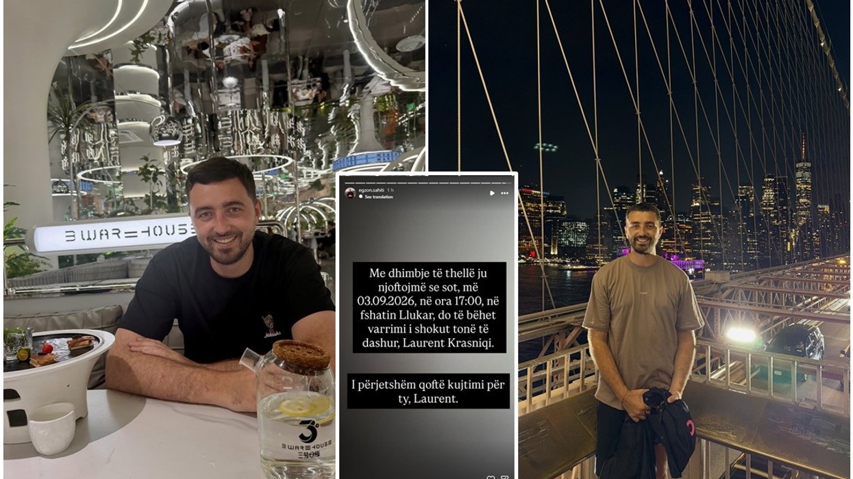 Sot i jepet lamtumira e fundit Laurent Krasniqit, vdekja e të cilit tronditi botën e televizionit