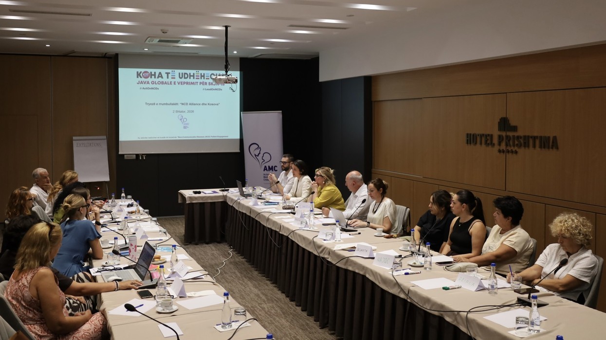 AMC dhe organizatat e sëmundjeve kronike jo-ngjitëse (SKJN) avokojnë për fuqizimin e zërit të pacientëve