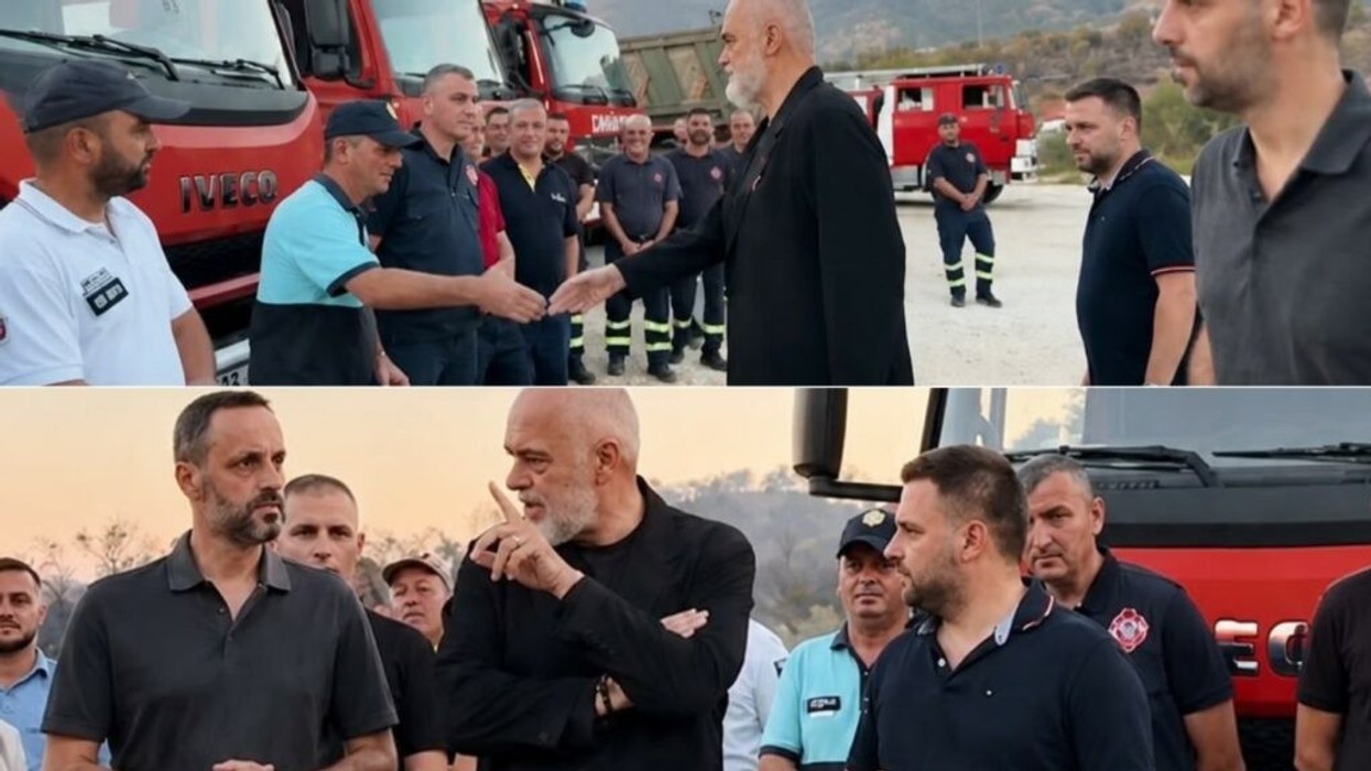 “Çfarë s’na vret na bën më të fortë”/ Kryeministri Rama takon banorët pas flakëve në Himarë