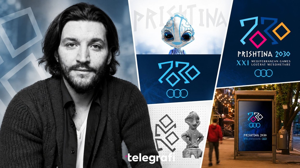 “Vetëm shpirti i vendaliut mund ta deshifrojë” – Dardan Luta për logon e Lojërave Mesdhetare “Prishtina 2030”