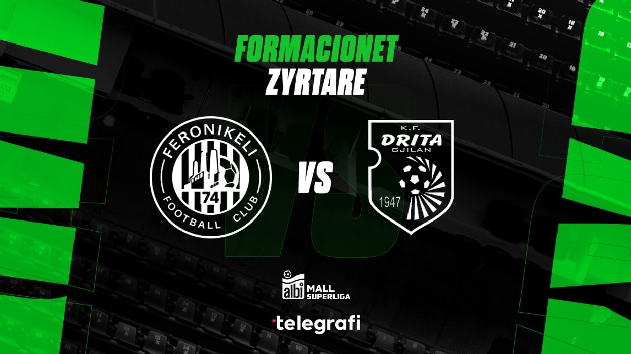 Formacionet zyrtare: Feronikeli ’74 për pikët e para, Drita për vazhdimësi
