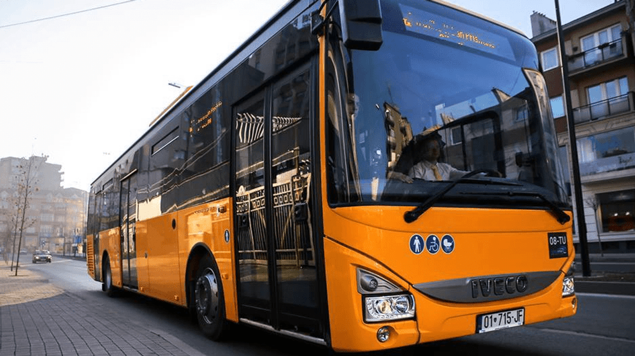 Trafiku urban pa pagesë gjatë protestës së 17 shkurtit në Prishtinë Trafiku urban pa pagesë gjatë protestës së 17 shkurtit në Prishtinë
