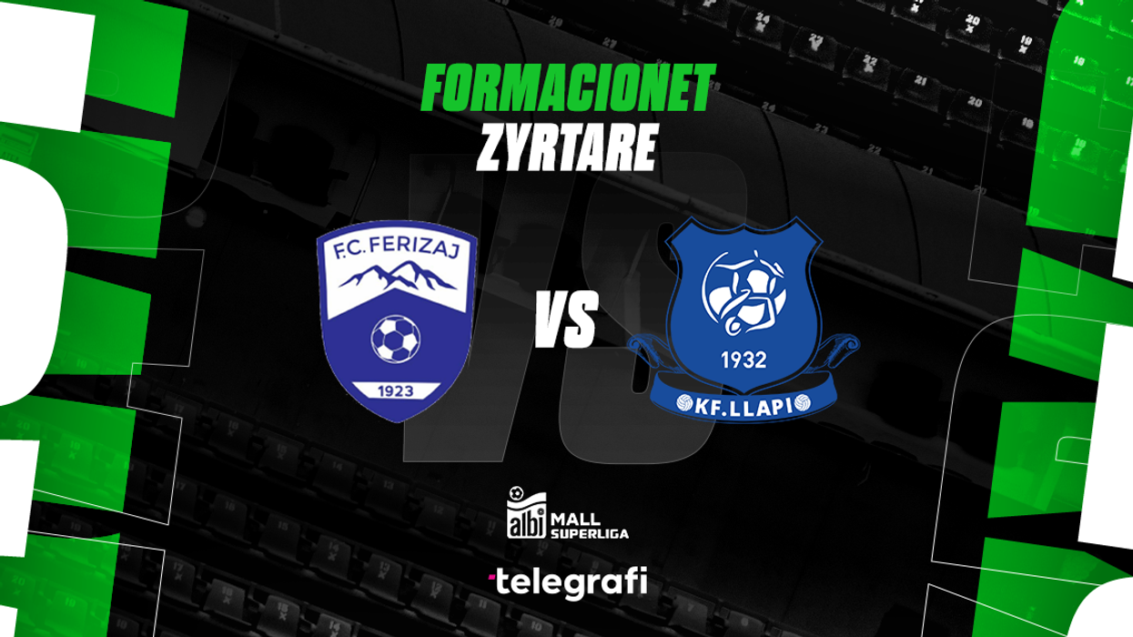 Ferizaj dhe Llapi duan ta mbyllin sezonin vjeshtor me fitore, formacionet zyrtare