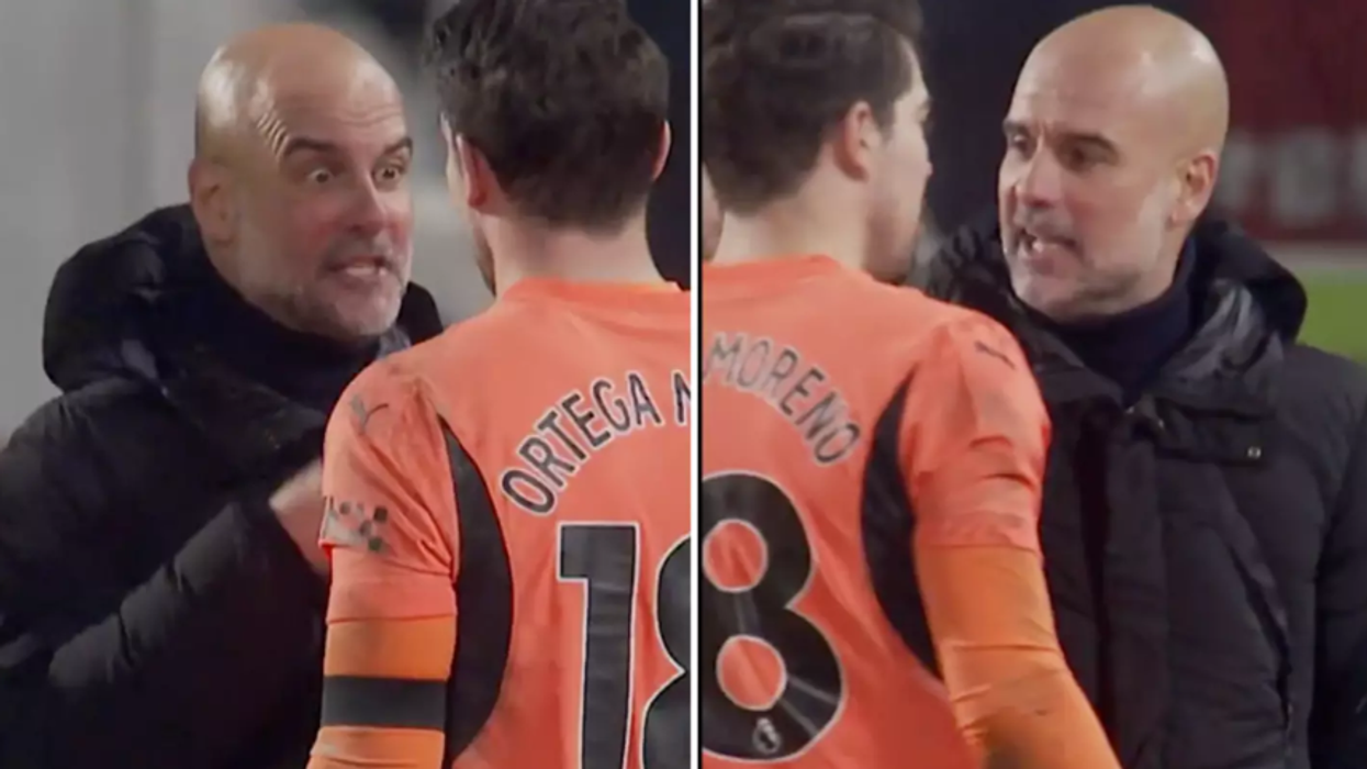 Një ekspert i leximit të buzëve zbuloi atë që Guardiola i tha Ortegas pas ndeshjes së Cityt - një aluzion emocional për një gabim