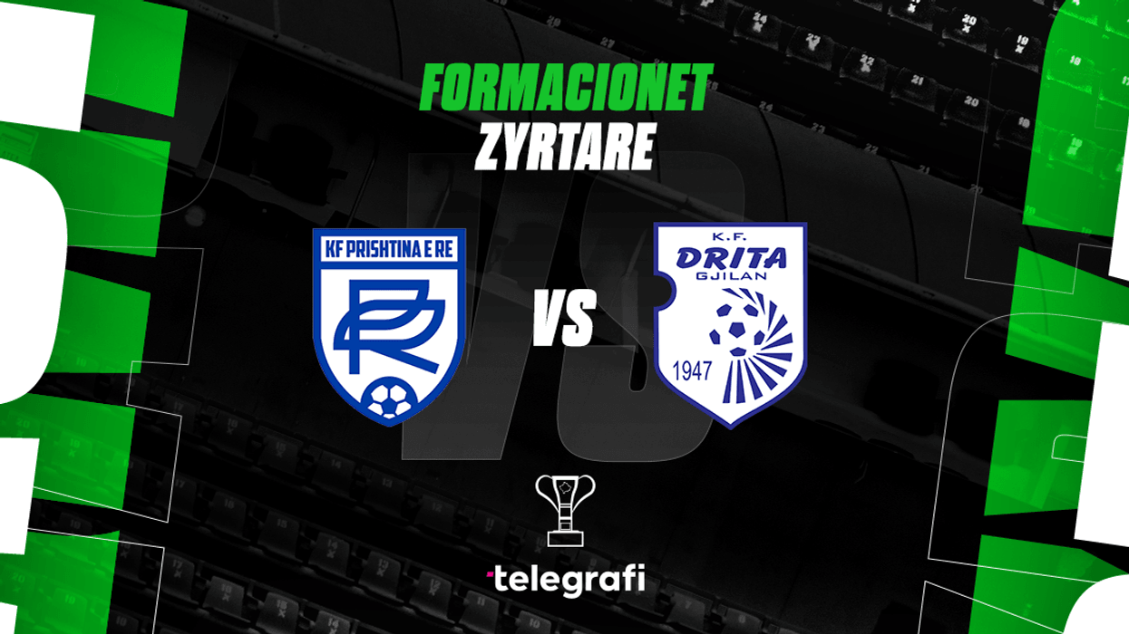 Prishtina e Re për befasi, Drita për fitoren e radhës - formacionet zyrtare