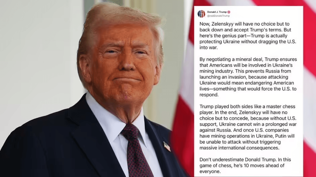 Trump shpërndan postimin ku i kërkohet Zelenskyt "të tërhiqet dhe të pranojë kushtet e SHBA-së për t'i dhënë fund luftës në Ukrainë"