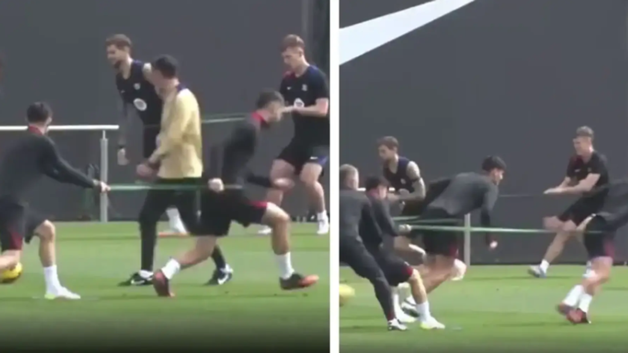 Pedri në situatë të sikletshme, përfshihet edhe Hansi Flick në stërvitjen e Barcelonës