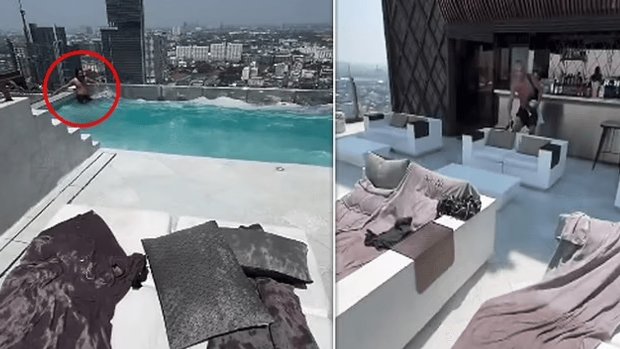 Tërmeti tronditi edhe Tajlandën, publikohet reagimi i turistit që ndodhej në çati të ndërtesës kur u shkund toka