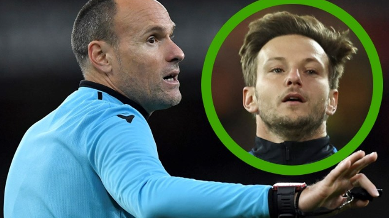 Historia interesante e Ivan Rakiticit dhe Mateu Lahoz - kroati e zbulon në punën e tij të re