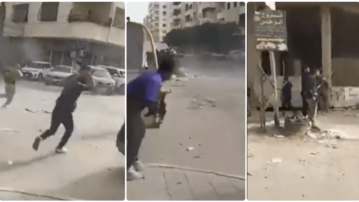 Skenat sikur në filmat aksion - pamje dramatike nga Siria