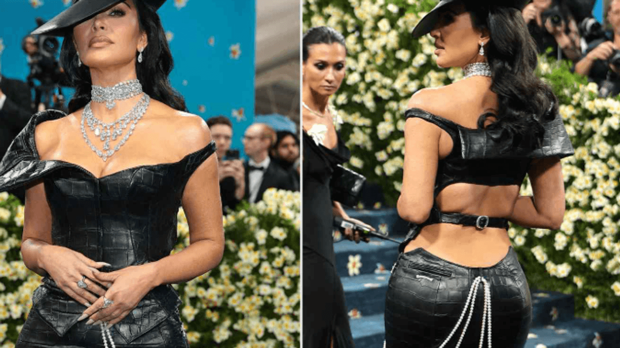 Kim Kardashian humb thoin gjatë Met Gala-s, momenti bëhet viral në TikTok