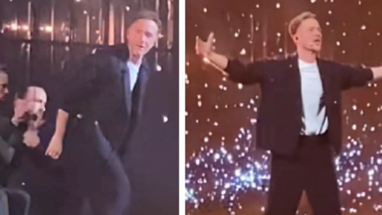 Bëhet virale videoja kur përfaqësuesi slloven u godit në kokë gjatë provës para natës së parë gjysmëfinale