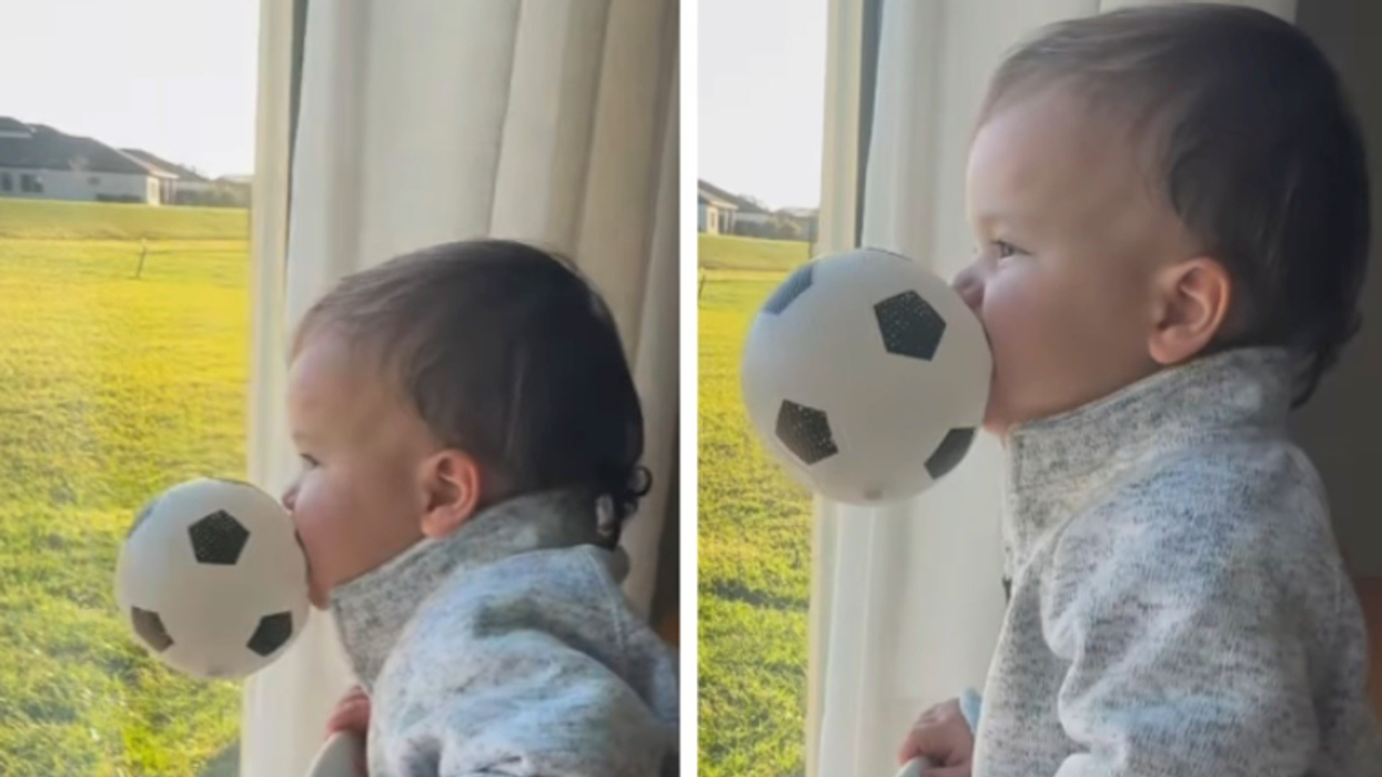 Djali shpesh e mbante topin në gojë, jo në duar - nëna zbuloi një arsye të këndshme