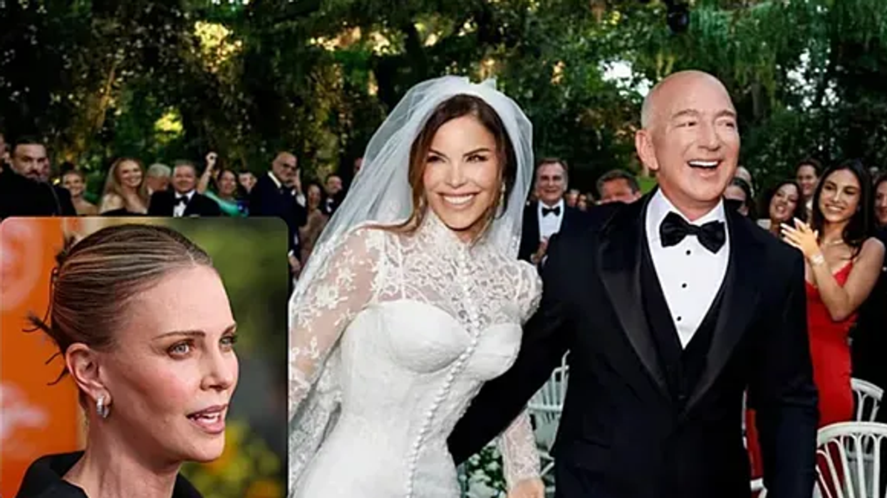 Charlize Theron ironizon me dasmën e shtrenjtë të Jeff Bezos dhe Lauren Sanchez