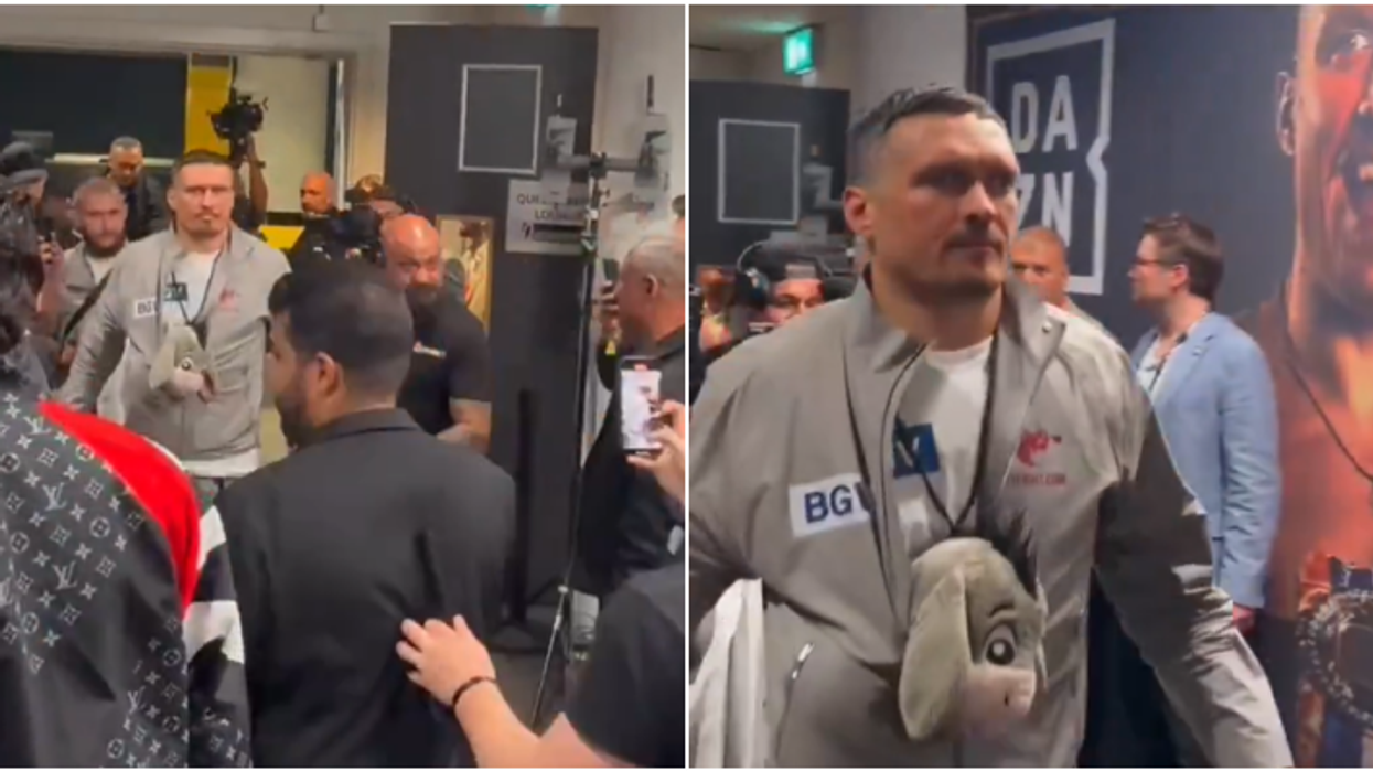 Usyk arrin në Wembley para duelit të vitit me Dubois