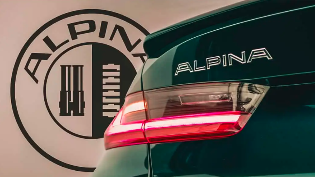 Alpina 'imiton' BMW-në me logon e re
