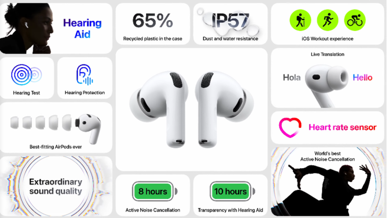 Apple prezanton kufjet e gjeneratës së tretë AirPods Pro 3