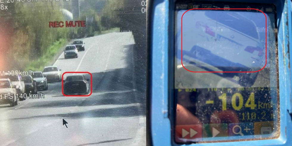 Policia në Prizren sekuestron tre patentë-shoferë për tejkalim të shpejtësisë