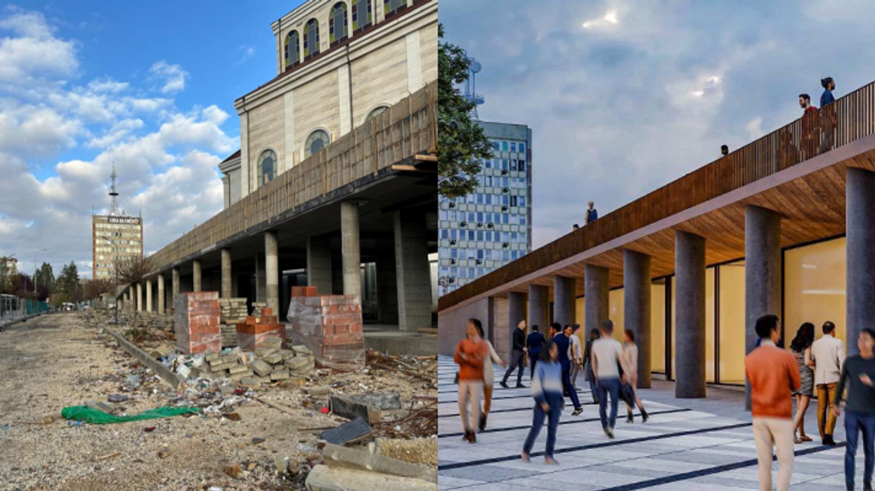 Sheshi “Xhorxh Bush” në Prishtinë po merr formë – kryetari Rama publikon pamjet