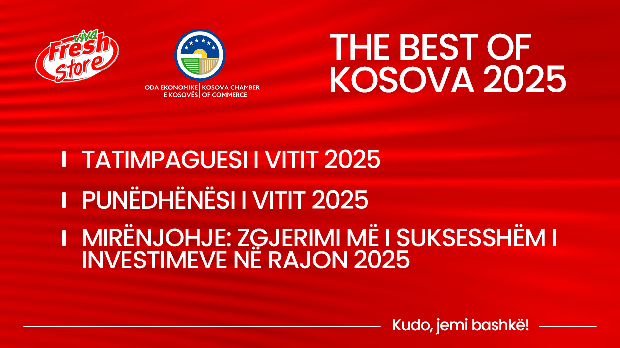 Viva Fresh Store - Shkëlqen në “THE BEST OF KOSOVA 2025” Viva Fresh Store - Shkëlqen në “THE BEST OF KOSOVA 2025”