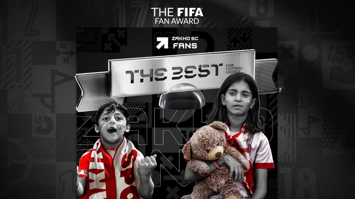 Tifozët e Zakho SC fitojnë Çmimin e FIFA-s për Tifozë për vitin 2025